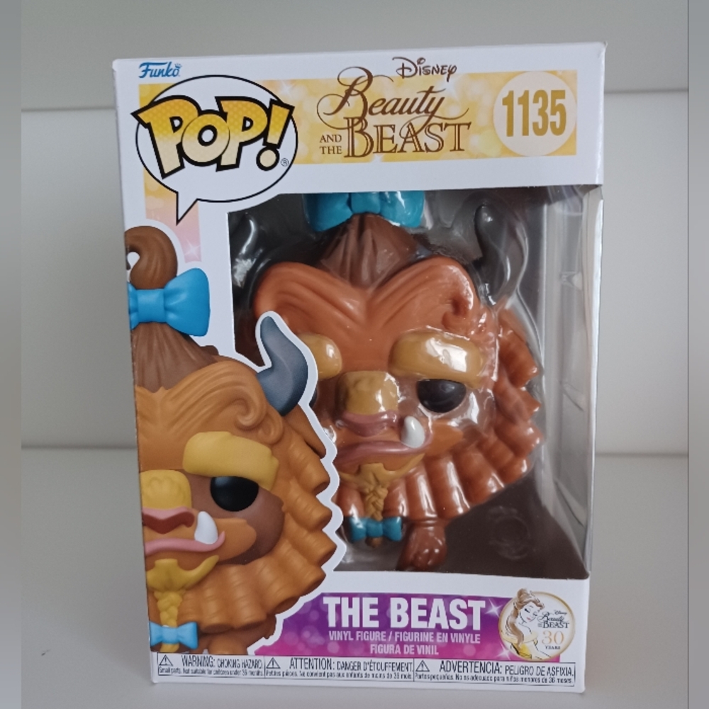 Disney The Beast Beauty And The Beast 1135 Vinyl Figure Funko Pop Collection